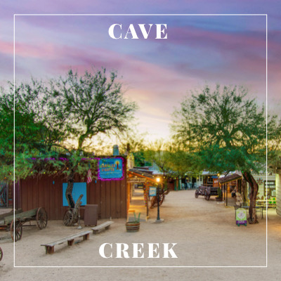 Photo of Cave Creek in Arizona.