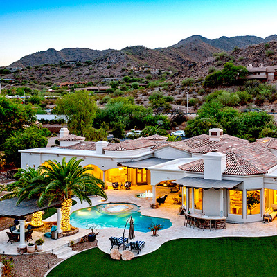 Photo of a home for sale in Paradise Valley, AZ.