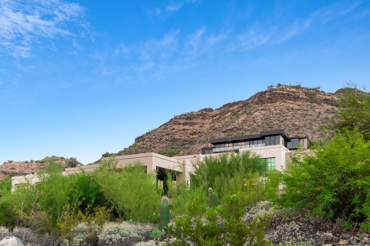 A luxury home in Paradise Valley.