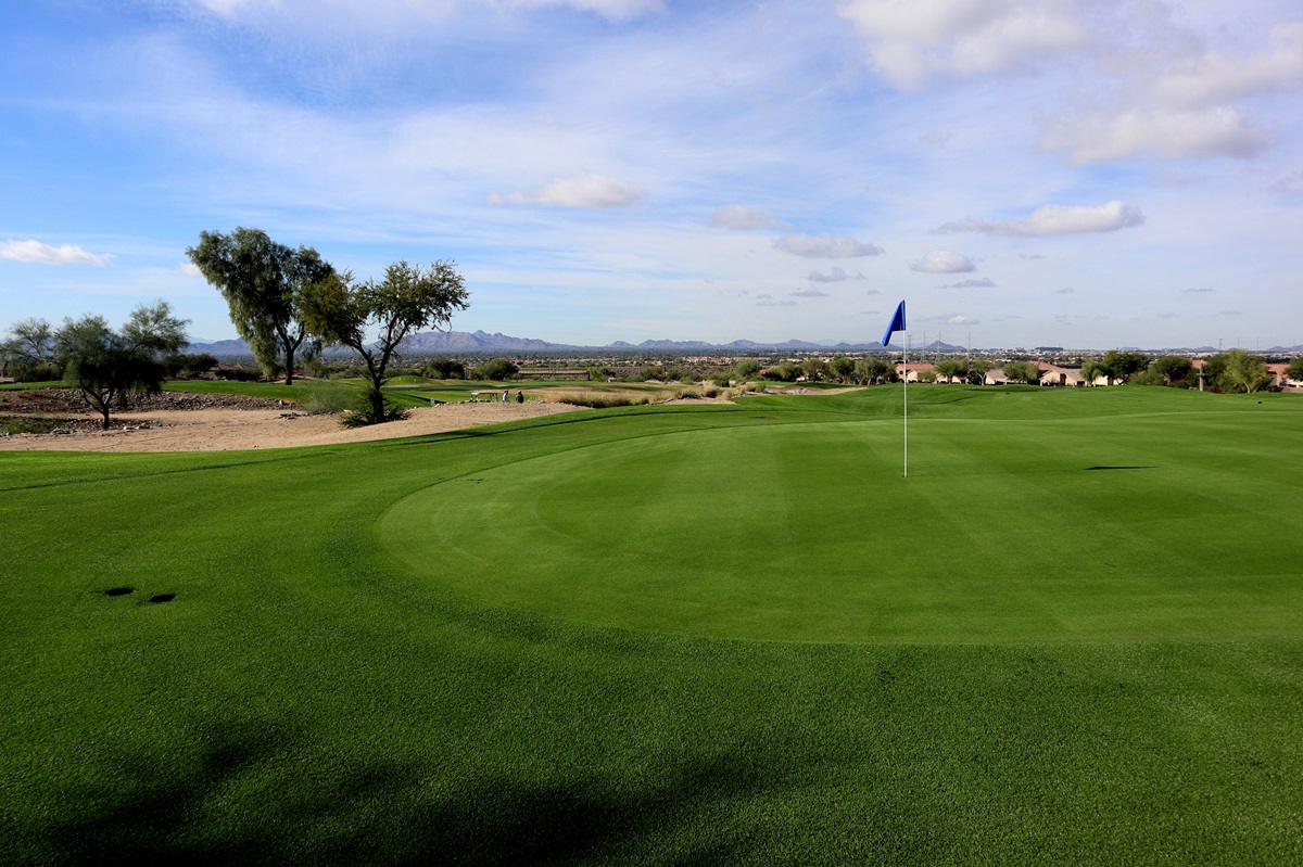 Photo of a golf course in Scottsdale, AZ.