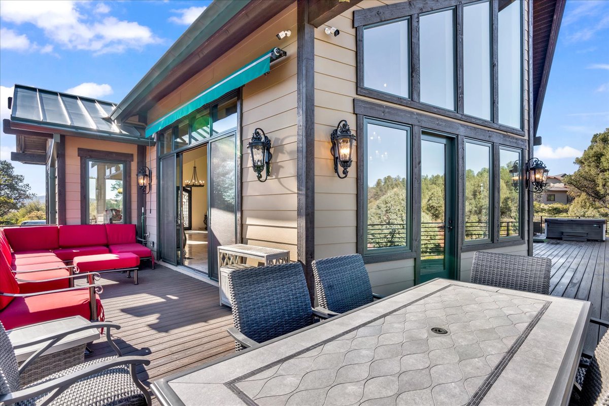 A luxury home in Payson, Arizona's Chaparral Pines.