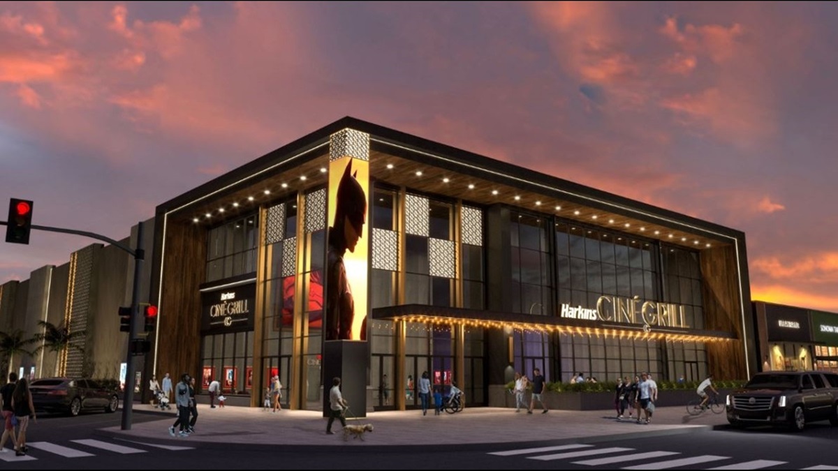 Rendering of Harkins Ciné Grill in PV Mall.