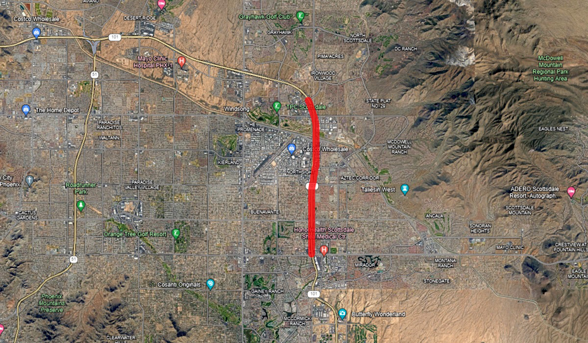 Loop 101 in Scottsdale, Arizona.