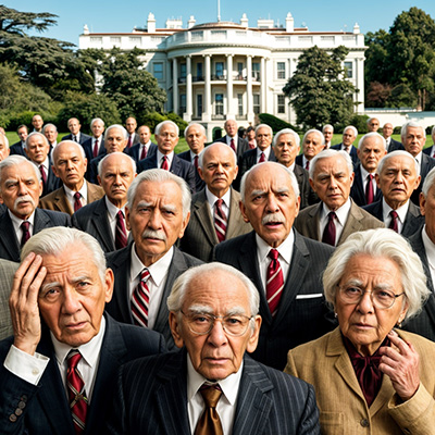 A bunch of old, confused politicians.