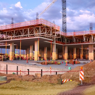 Optima McDowell Mountain under construction in July 2024.