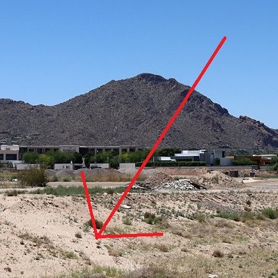 Land where Fendi Private Residences are planned in Scottsdale.