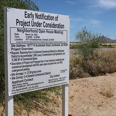 A parcel of land in Greater Phoenix.