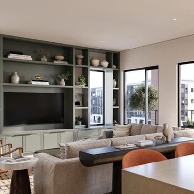 Rendering of Atavia condos in North Scottsdale.