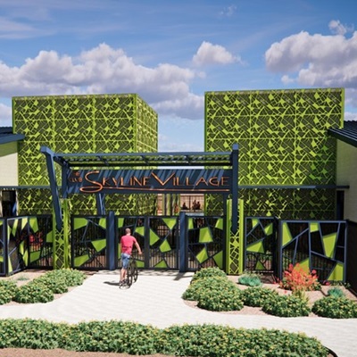 Rendering of Skyline Village in the San Tan Valley.