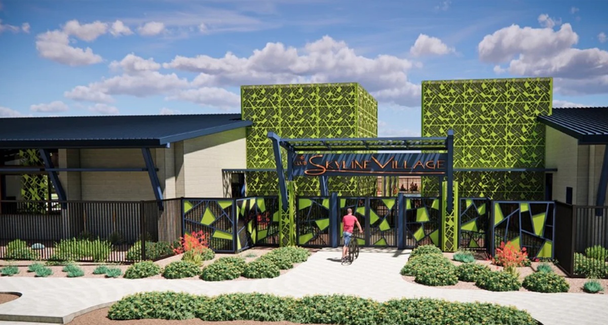 Rendering of Skyline Village.