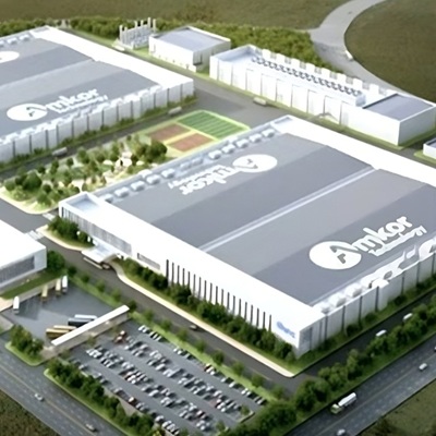 Rendering of the Amkor plant in Peoria, Arizona.
