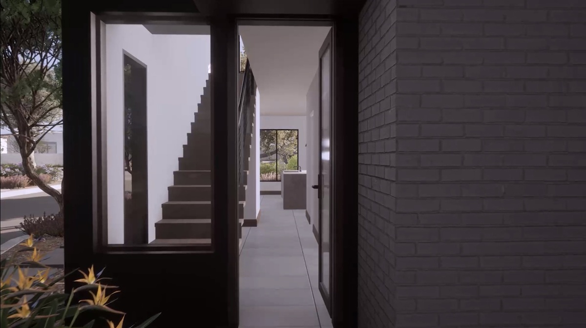 Rendering of the Vista floor plan at Vedana Tempe.