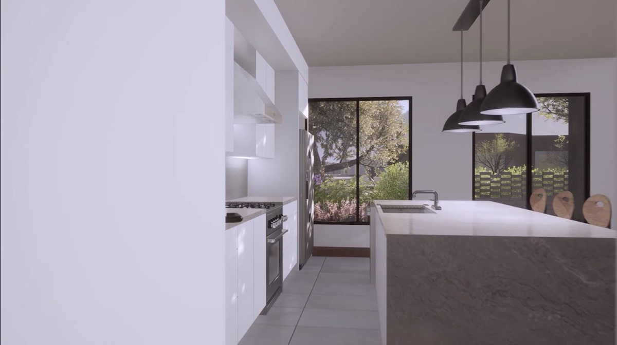 Rendering of the Vista floor plan at Vedana Tempe.
