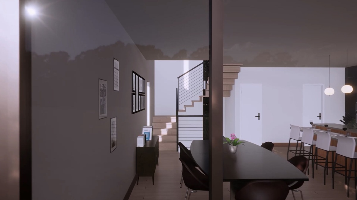 Rendering of the Terra floor plan at Vedana Tempe.