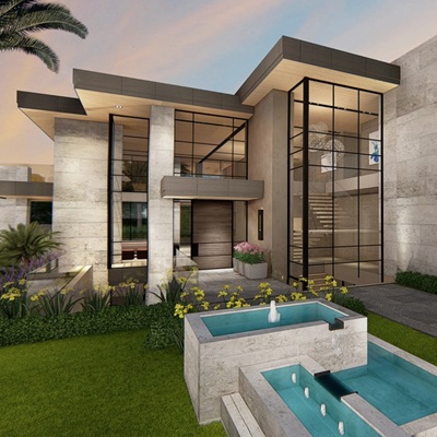 Rendering of the Estate Homes art Ritz-Carlton, Paradise Valley.