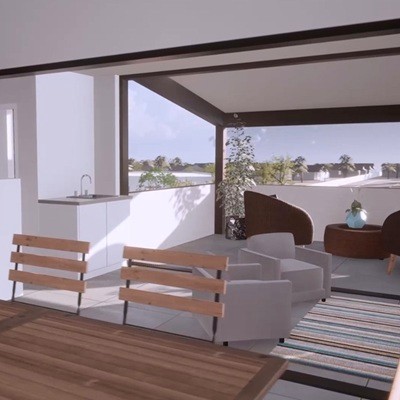 A rendering of Vedana in Tempe, Arizona.