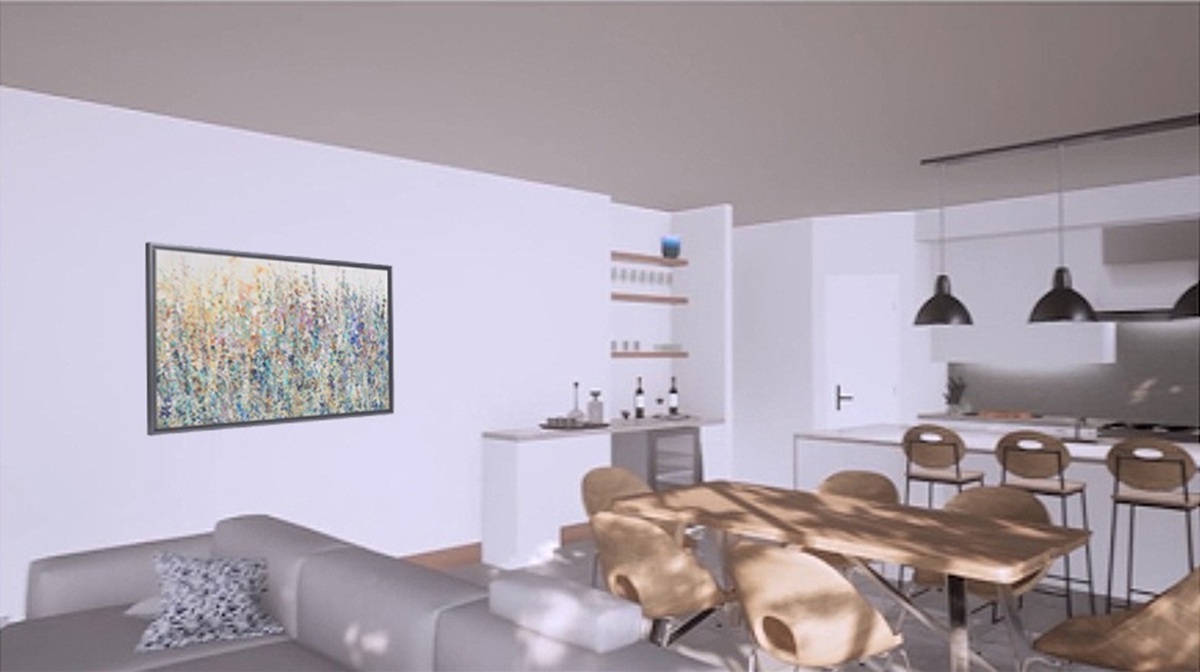 Rendering of the Vista floor plan at Vedana Tempe.