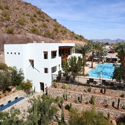 Photo of Mountain Club and its pool at Ascent at The Phoenician.
