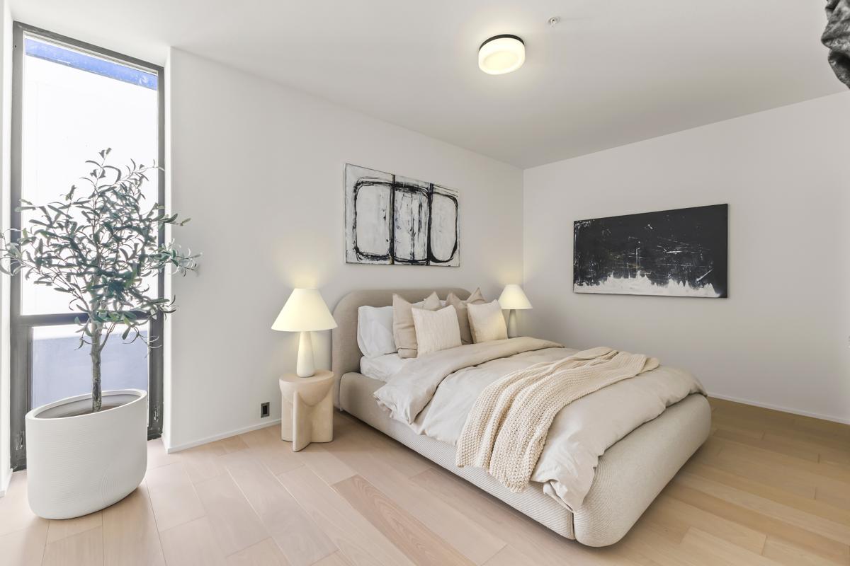 Interior photo of a townhome unit at Soleil in Midtown Phoenix.