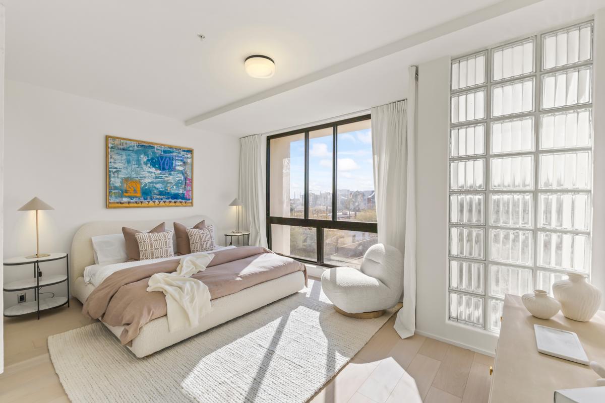 Interior photo of a townhome unit at Soleil in Midtown Phoenix.