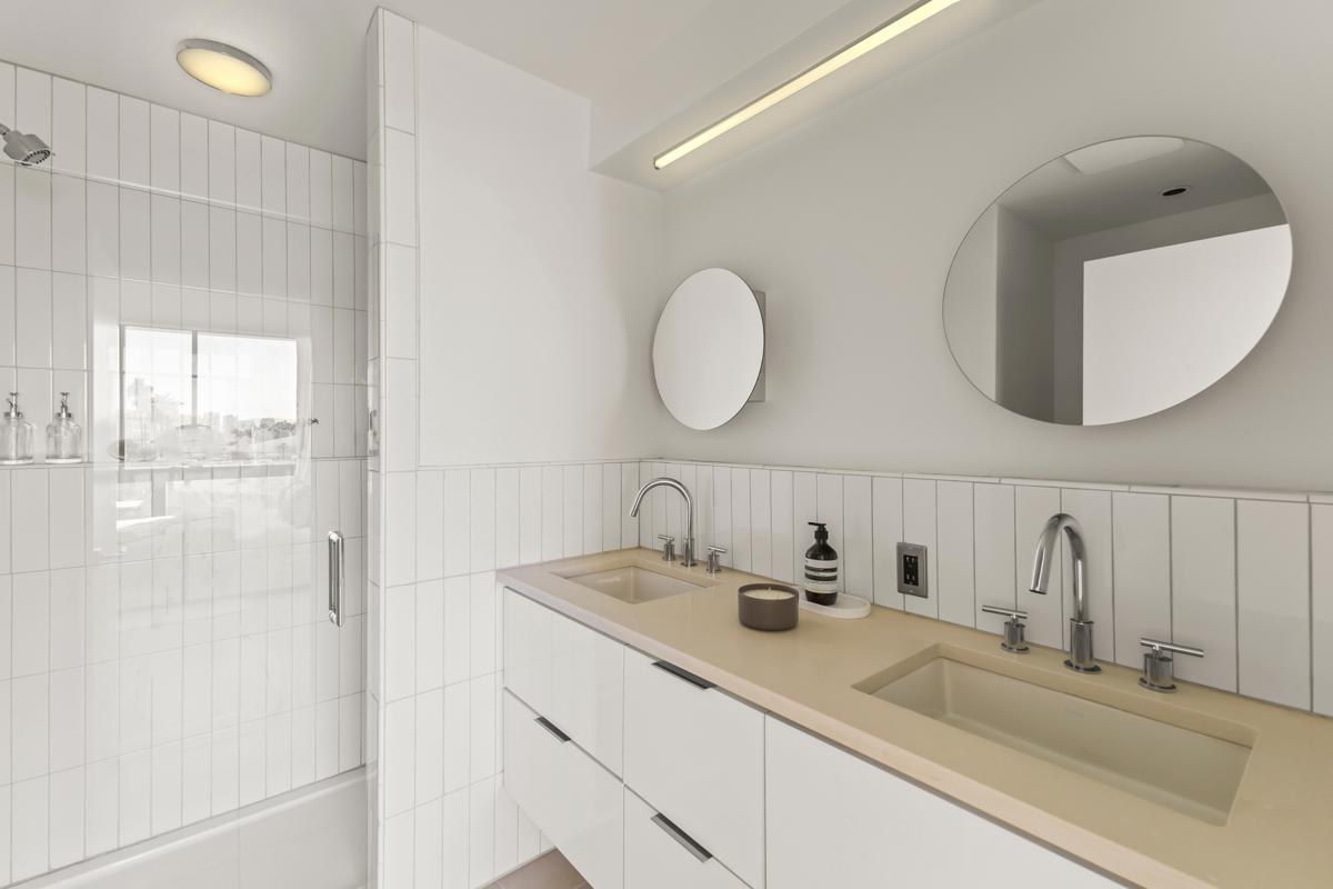 Interior photo of a townhome unit at Soleil in Midtown Phoenix.