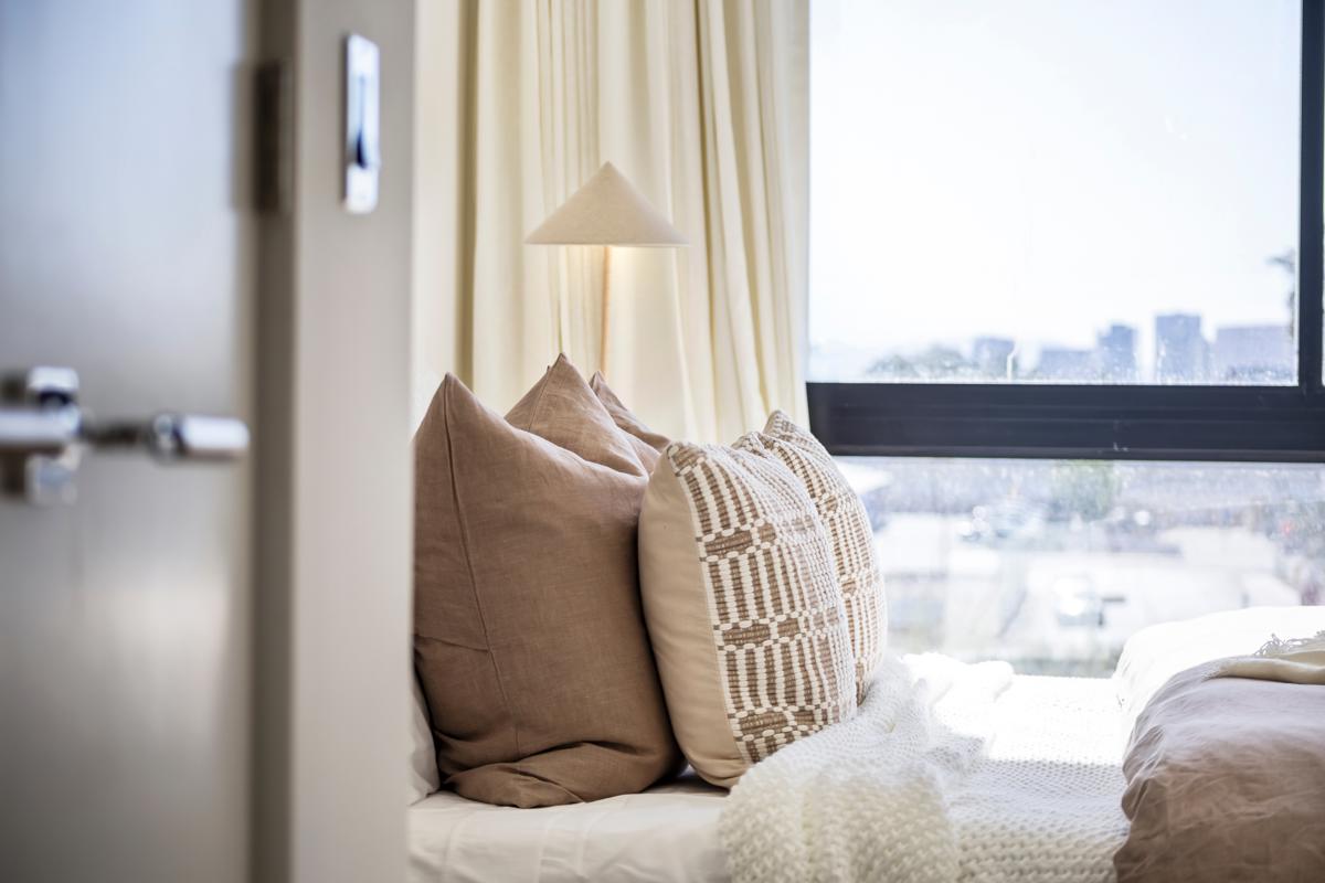 Interior photo of a townhome unit at Soleil in Midtown Phoenix.