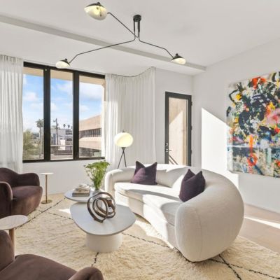 Interior photo of a townhome unit at Soleil in Midtown Phoenix.