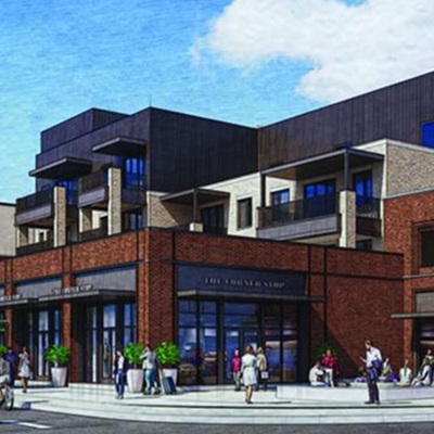 Rendering of a planned development in Old Town Scottsdale.