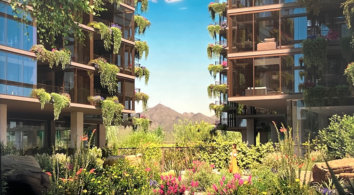 Rendering of Optima McDowell Mountain.