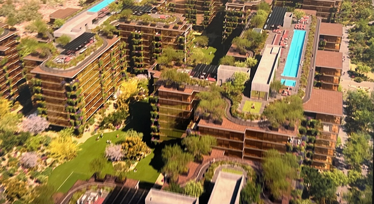 Rendering of Optima McDowell Mountain.