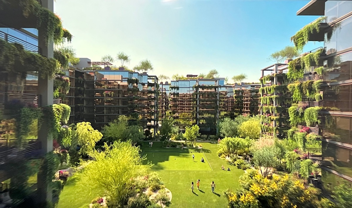 Rendering of Optima McDowell Mountain.