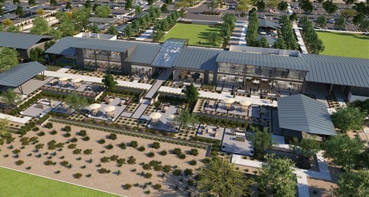 Rendering of the village of Floreo in Teravalis.