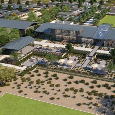 Rendering of the village of Floreo in Teravalis.