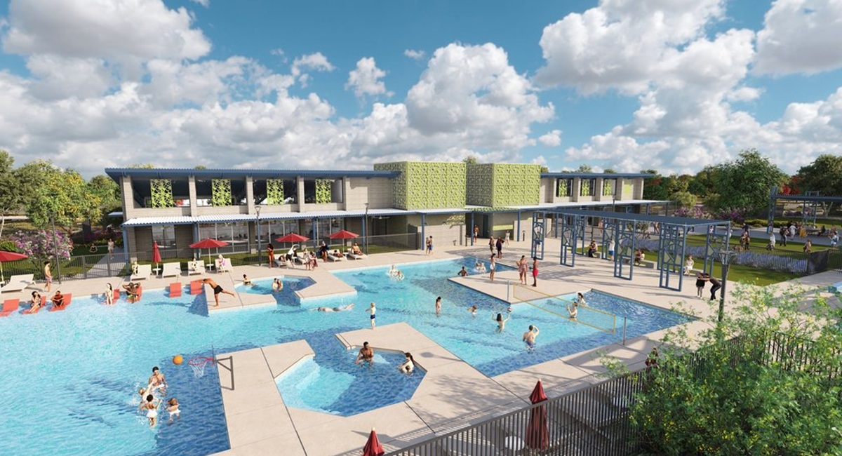 Rendering of Skyline Village.