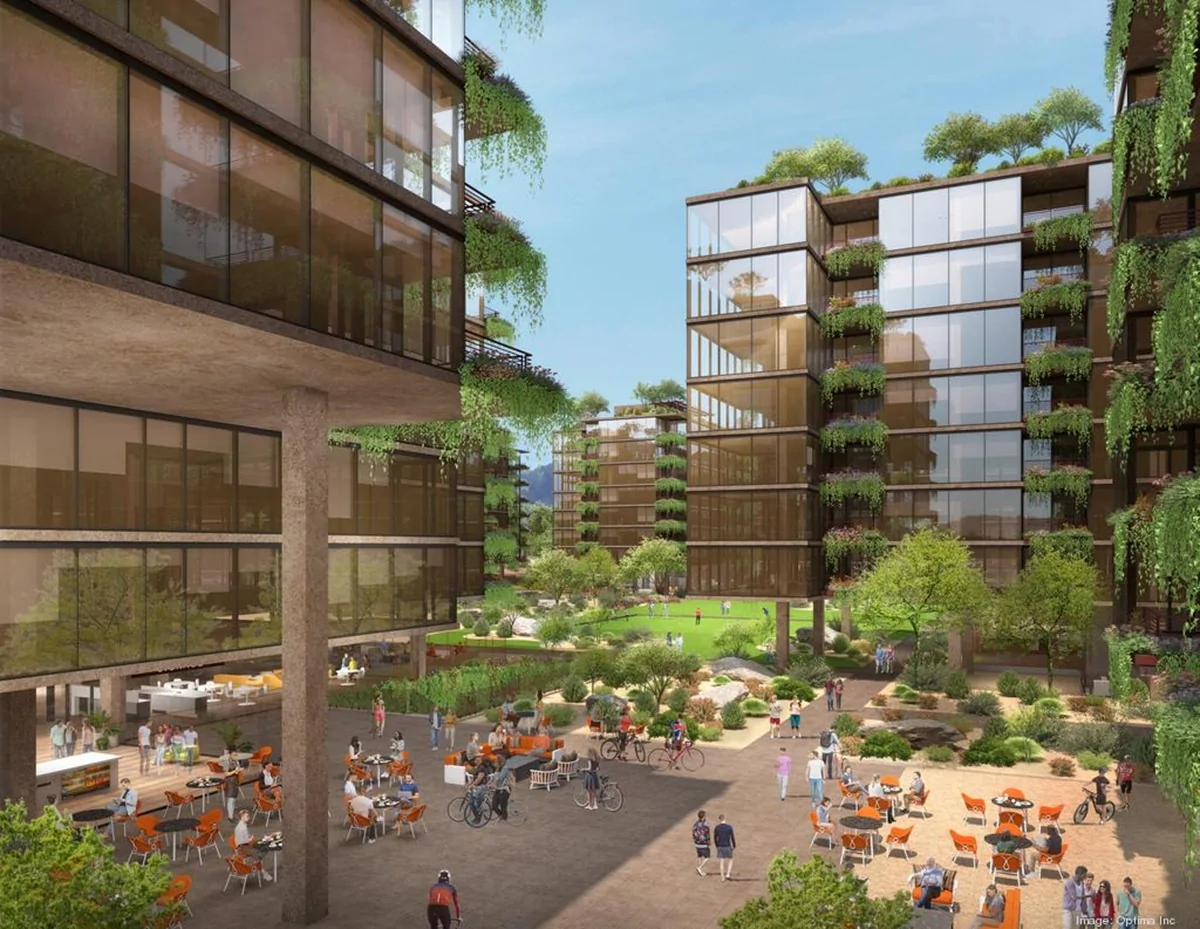 Rendering of Optima McDowell Mountain.