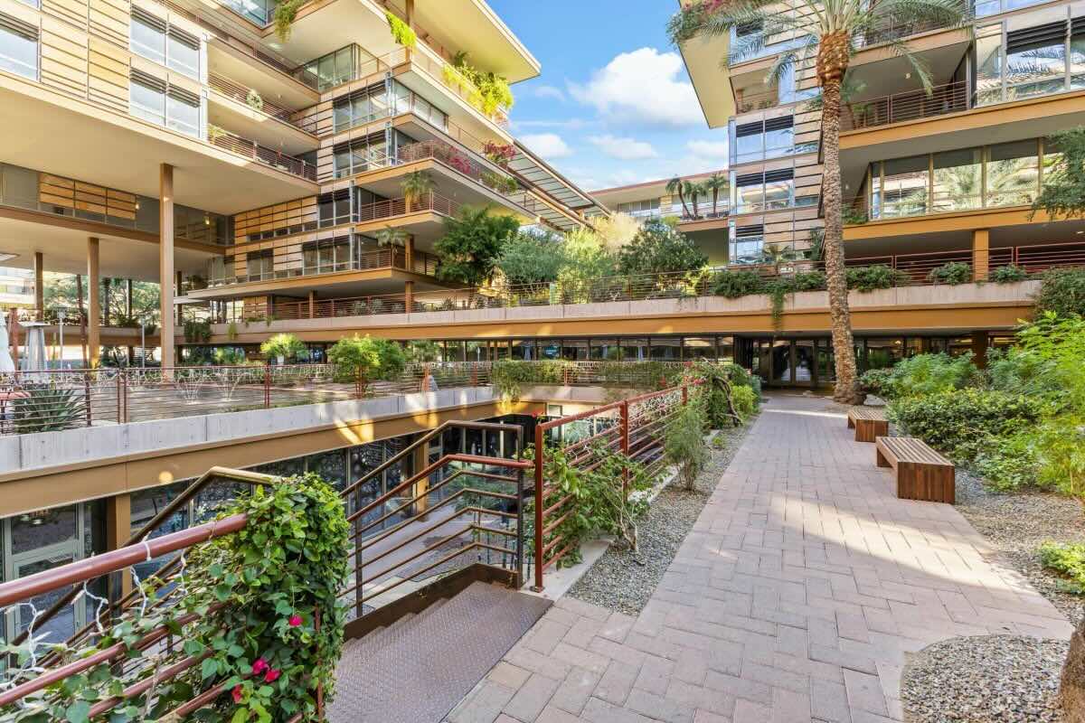 Interior of Scottsdale luxury apartment complex