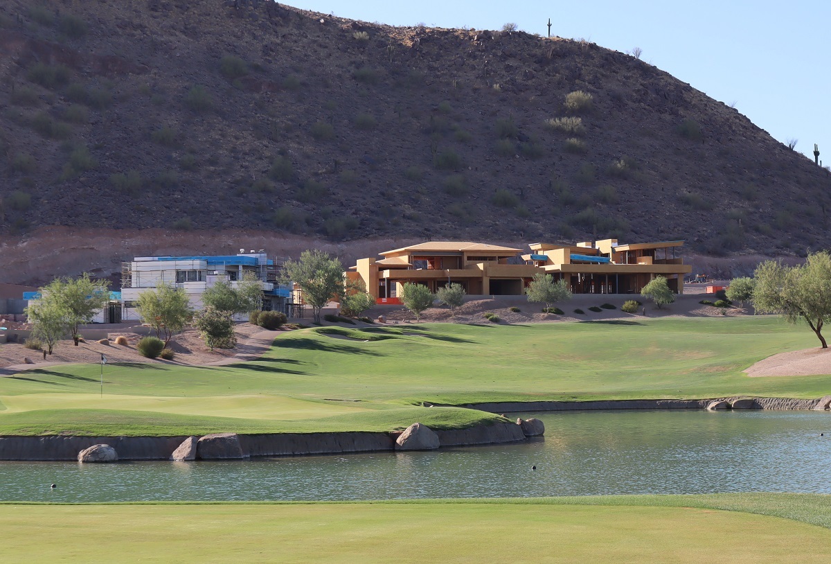 Cullum Homes under construction at Ascent at The Phoenician.